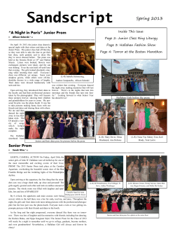 Sandscript - John W. Hallahan Catholic Girls` High School