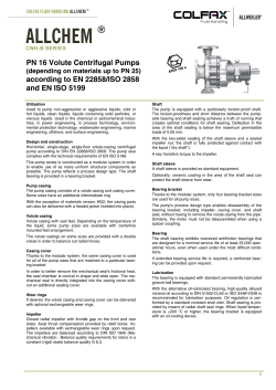 ALLChem CNH-B - Colfax Fluid Handling