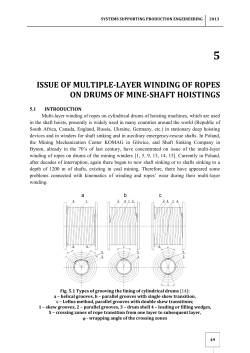SYSTEMS SUPPORTING PRODUCTION ENGEINEERING