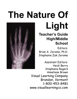 Nature of Light guide