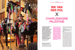 Bik Van der Pol X Charlemagne Palestine, MetropolisM 2015/3
