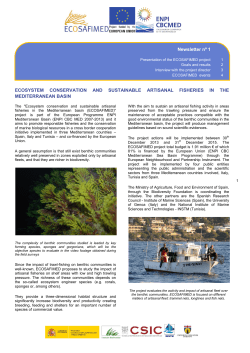 ECOSYSTEM CONSERVATION AND SUSTAINABLE