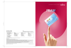 FRAM FOR SMART CARDS