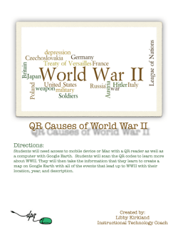 QR Causes of World War II