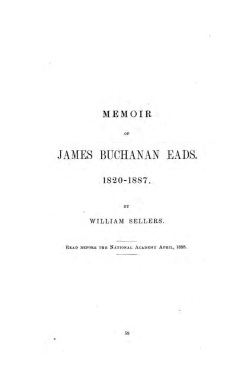 james buchanan eads. - National Academy of Sciences