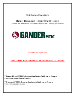 Distribution Operations