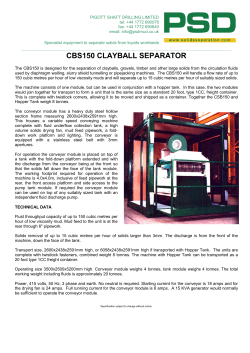 cbs150 clayball separator