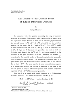 Anti-Locality of the One-half Power of Elliptic Differential Operators