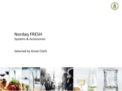 Nordaq FRESH - La Marquise International
