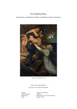 Fire Fighting Ethics