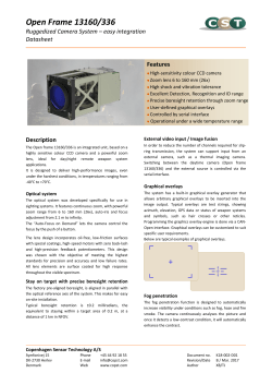 Open Frame 13160/336 - Copenhagen Sensor Technology