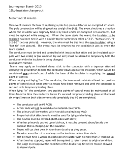 2010 12kv-Insulator change-out
