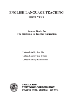 English Language Teaching