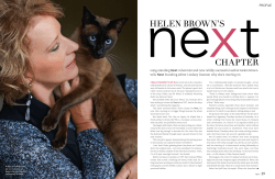 Helen Brown`s CHAPTer - Kensington Publishing Corp