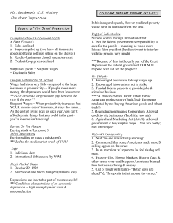 Great Depression Student Notes