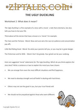 THE UGLY DUCKLING