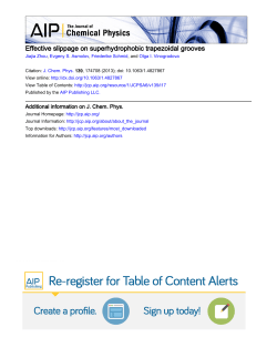 Effective slippage on superhydrophobic