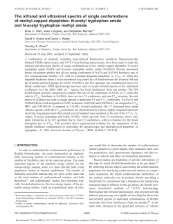 N-acetyl tryptophan amide and N-acetyl
