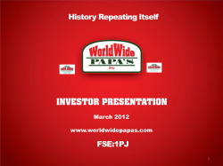 Investors Presentation