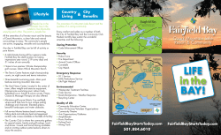 Life in the Bay - Fairfield Bay Chamber of Commerce