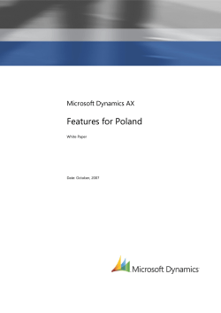 Features for Poland