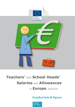 Teachers` and School Heads` Salaries and Allowances in