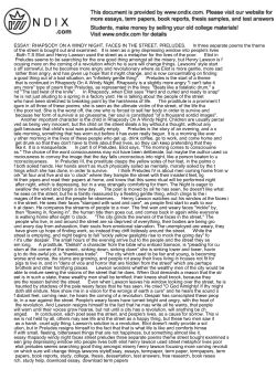 essay: rhapsody on a windy night, faces in the street, prelu