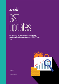 Provisions of demand and recovery contemplated under the