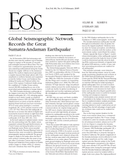 Global Seismographic Network Records the Great Sumatra