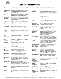 Print &rsaquo; IB -Development Economics