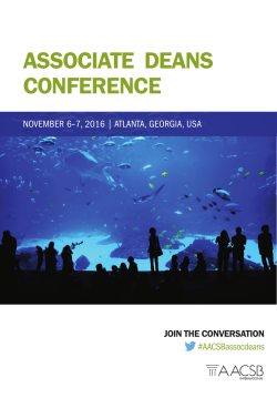 the 2016 Conference Journal