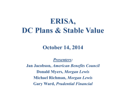 Shift to DC Plans as Primary Savings Vehicle