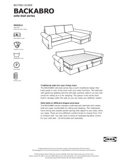 Sofa-bed Series