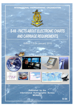 S-66 &ldquo;Facts about Electronic Charts and Carriage Requirements&rdquo;