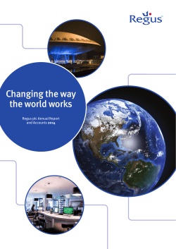 Changing the way the world works