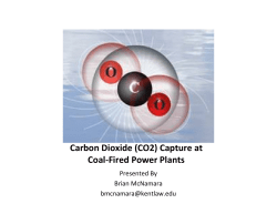 Carbon Dioxide (CO2) Capture at Coal