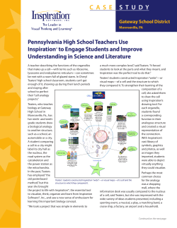 Pennsylvania High School Teachers Use