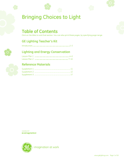 Bringing Choices to Light