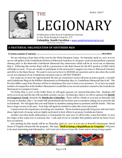 Columbia, South Carolina www.wadehamptoncamp.org A