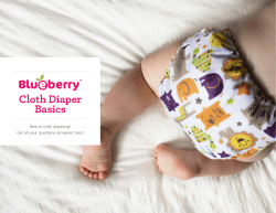 Cloth Diaper Basics