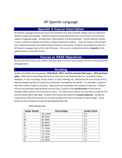 AP Spanish Language