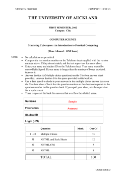 Solutions - Department of Computer Science