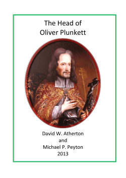 The Head of Oliver Plunkett