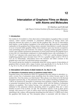 Intercalation of Graphene Films on Metals with Atoms and Molecules