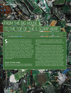 from the big house to the top of the e-scrap heap