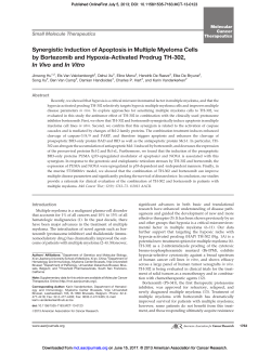 Full Text  - Molecular Cancer Therapeutics