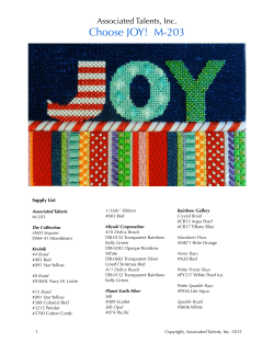 Choose JOY! M-203 - Associated Talents