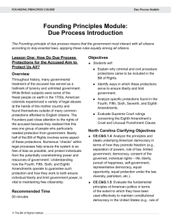 Module 8, Due Process - FINAL