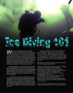 Not every piece of dive gear is suitable to handle