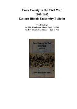 The 1864 Charleston Riot in Coles County Illinois